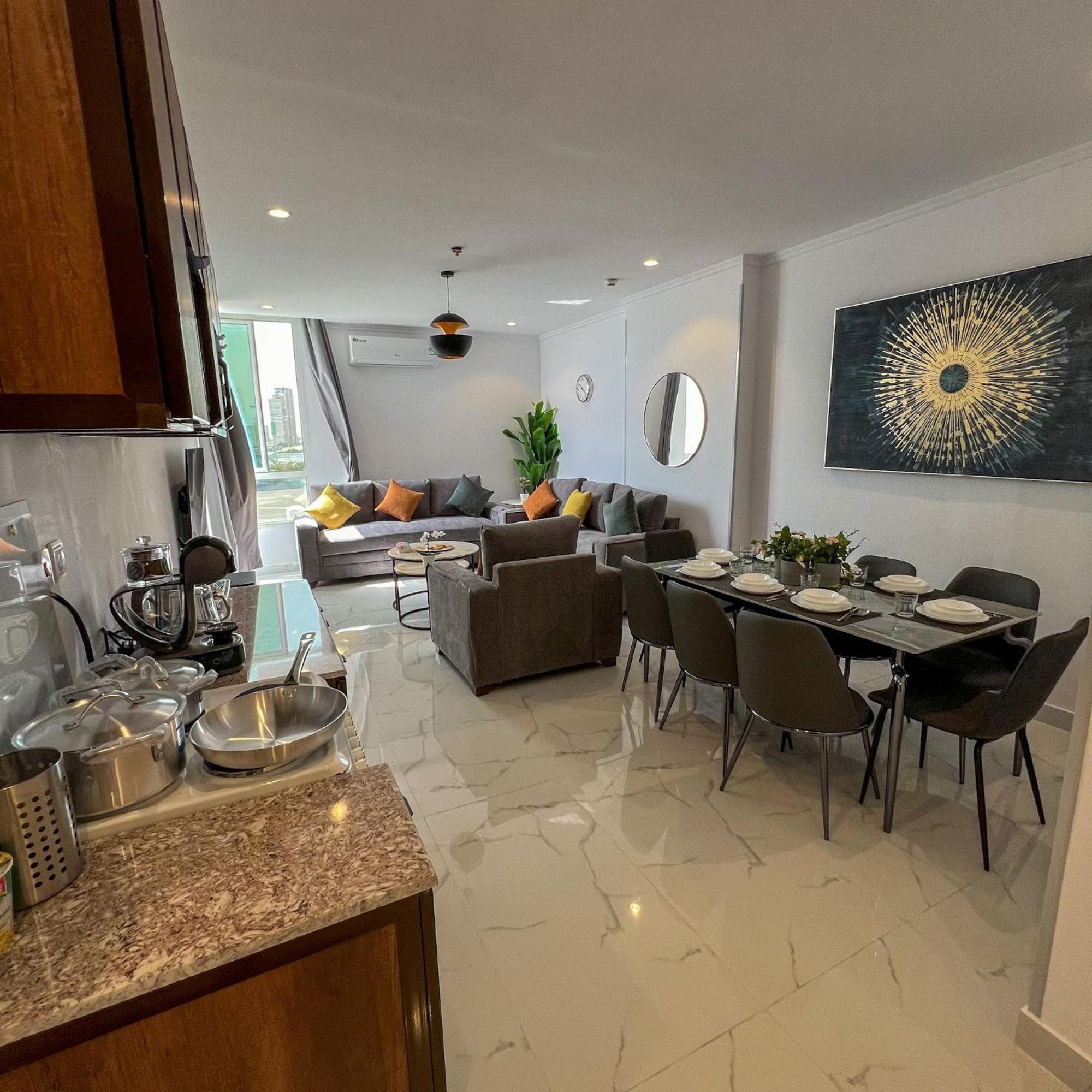 The Red Sea Apartment شقة البحر الأحمر Jeddah Luaran gambar